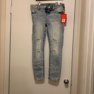 NWT True Religion ripped jeans